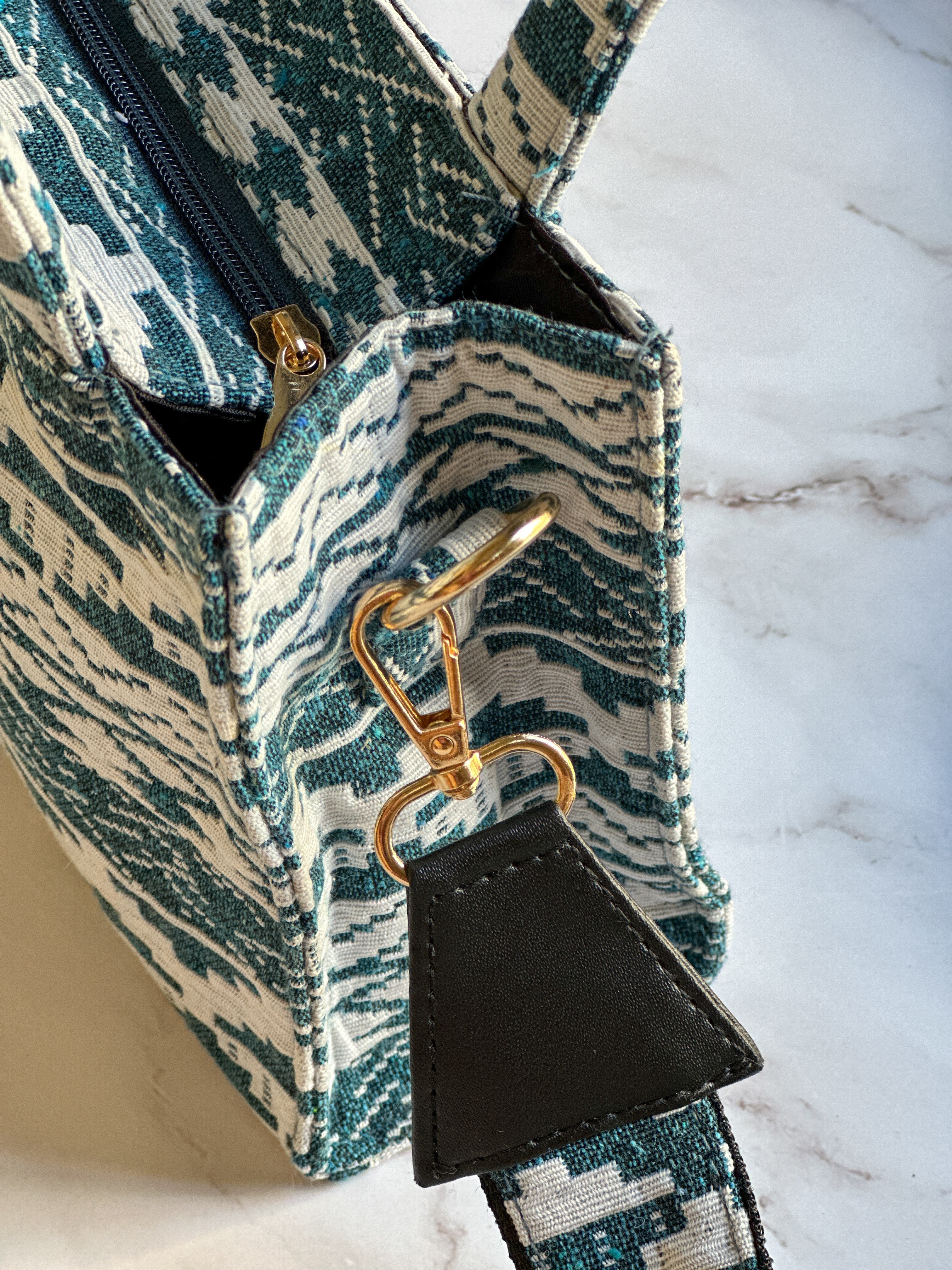 NiceG Blue Bliss Box Bag (Small)